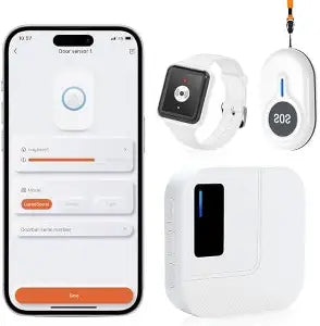 dispositivo avisador para personas mayores, niños, embarazadas etc. en caso de emergencia.