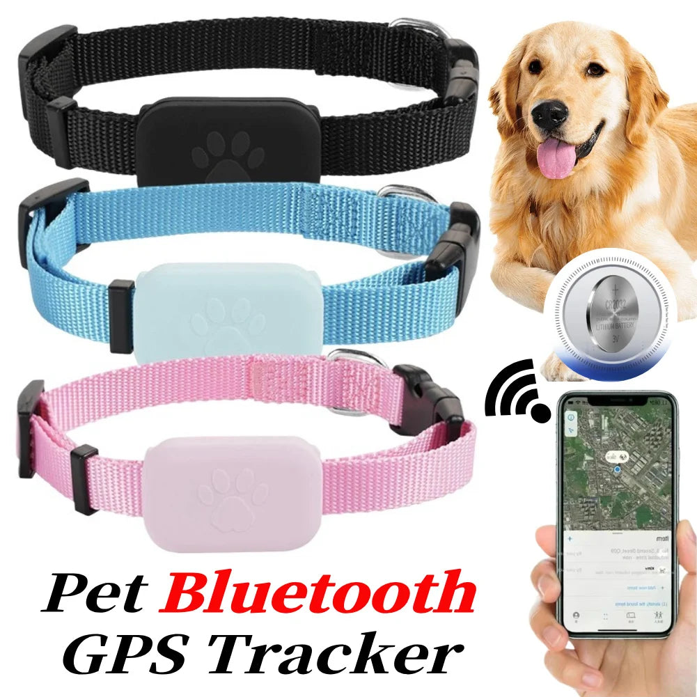 Collar GPS para Mascotas - Localizador en Tiempo Real para Perros y Gatos